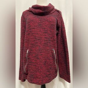Croft & Barrow Women’s Sweater Top Pullover Red Size XL